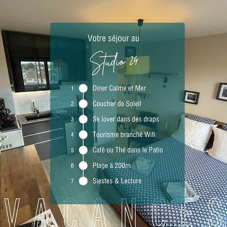 Studio 24 - Coucher De Soleil & Vue Mer Courseulles-sur-Mer Εξωτερικό φωτογραφία